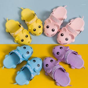 Wholesale adult cartoon slippers for sale - Group buy Slippers Cartoon Sandals For Children Adult Antiskid Soft Soled Lovely Mouse Indoor