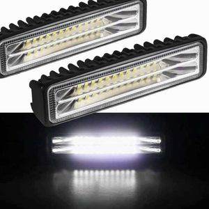 New Car Light Assembly Led Fendinebbia Off Road 4x4 48W Spot Beam Led Light Bar per camion ATV SUV DRL LED Spotlight Work Light Bar