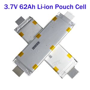 4pcs 8pcs 12pcs Lithium Polymer Battery 3.7V 60Ah Rechargeable Li-ion Pouch Cell For 24V 48V 72V Pack DIY Solar Inverter UPS