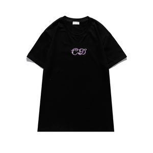 2021 Neue Stickerei Musik T-Shirt Männer Frauen Mode Flut Sommer BB Casual Street GC T-Shirt aus Designer C P T-Shirt Großhandel