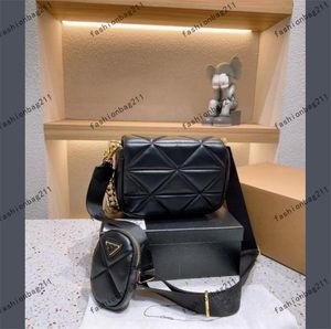 Designers Bags 2-piece set Women Handbags Luxurys Womens Underarm Chain Small Square Messenger Fashion Adjustable Luxury designer