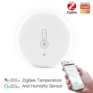 Smart Home Control Tuya ZigBee Temperatuur en vochtigheidssensor Accessoires Werkt met Alexa Google Life app
