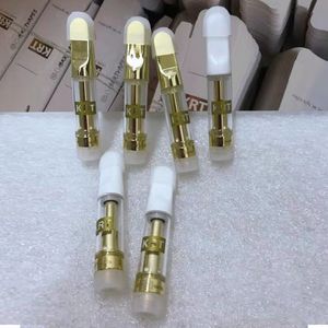 KRT new Packaging 0.8ml Glass tube Ceramic Coil Empty 510 Thick Oil Krt Smoking Accessories DHL Free