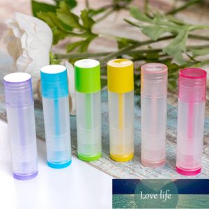 Bottles 100pcs 5g/5ml Plastic Lipstick Tube Lip Balm Vials Empty Cosmetic Containers Solid Glue Stick Transparent Travel Sample