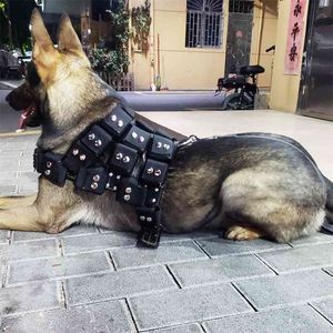 Dog Weight Pulling Harness Weighted Dog Vest Pitbull Weight Pulling Harness For Dogs Weight Pull Training Equipment 210729