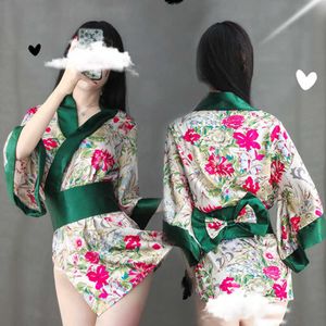 Sexy lingerie hot women kimino halloween Christmas cosplay erotic vestidos sex costumes intimate nightgown sleepwear sex toy