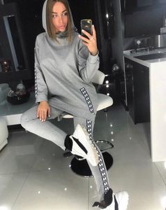 European och American Spring Summer Women's Tracksuits Loose Street Style Long Sweater Casual Suit