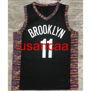 All embroidery 11# IRVING 2020 season black camouglage basketball jersey Customize men's women youth Vest add any number name XS-5XL 6XL Vest