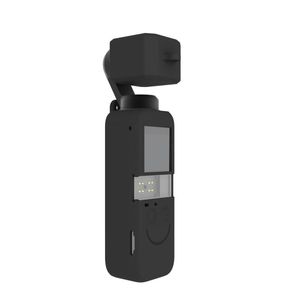 Tripodlar Puluz 2 1 in 1 için DJI Osmo Cep El Gimbal Kamera Yumuşak Silikon Kapak Koruyucu Kılıf Set İyi Özel