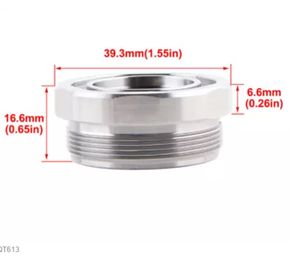 1.375X24 التيتانيوم نهاية C-A-P برغي الكؤوس بافل adpater 1 / 2x28 5 / 8x24 ل QT124 MST S