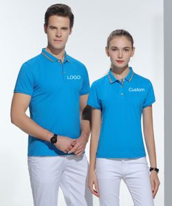 Mens Polo tshirt 95% cotton 5% spandex slim fit Custom Logo Screen Printing Embroidery Sport T shirts