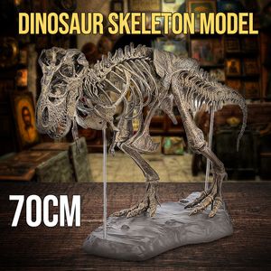 4D 28"/70cm PVC Assembling Skeleton Dinosaur Simulation Animal Model Toys Gifts Children Educational Science Figurines C0220