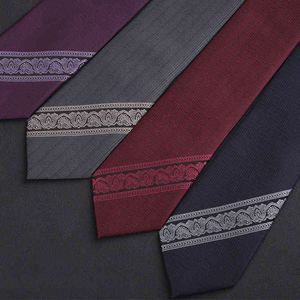 fashion embroidery positioning men's leisure business personality 6cm thin narrow tie