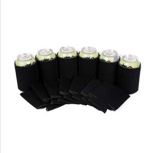 New Can Cooler Sleeves Beer Blank Soft Insulated Riutilizzabili Drink Coolies per maniche sublimatiche personalizzate per matrimoni Party DAP267