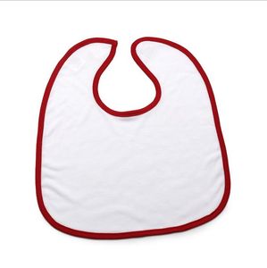 Сублимационные пустые Baby Bibs Teople Transfer Rapkarchief Diy Blanks Saliva полотенце Полиэстер Хлопок Новорожденные Burp Скатерет Младенческие 5 Цвета WMQ594