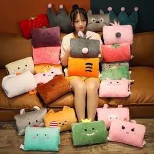 Warm hand pillow winter cartoon hand over plush toy student cute girl pillows