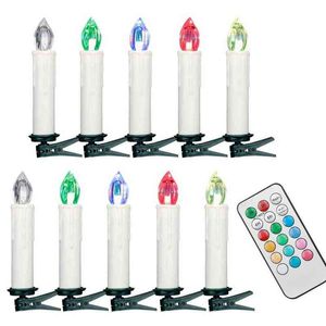 Flammenlose unebene Kante elektrisches Paraffinwachs RGB flammenlose Kerzen formen Licht für Hochzeitsfeier/Zuhause/Weihnachten/Dekoration