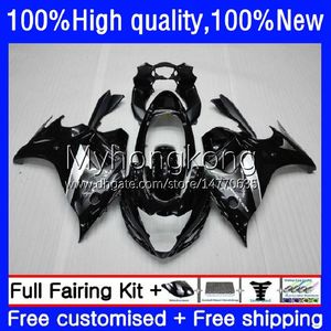 Moto Fairings för Suzuki Katana GSXF 650 GSXF-650 GSX 650F 08-14 29NO.21 GSX650F 08 09 10 11 12 13 14 GSX-650F Glans Black GSXF650 2008 2009 2010 2011 2012 2013 2014 Bodys