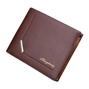 Brieftaschen Brieftasche Männer Hohe Qualität Vintage Stil Leder Geldbörse Männliche Halter Kupplung Münze Tasche Große Kapazität Karte