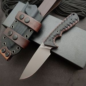 Hotsale Mi-ller Fixed Blade Knife DC53 Double color G10 Handle Hunting Camping Survival Tactical Straight Knives Outdoor EDC Tools