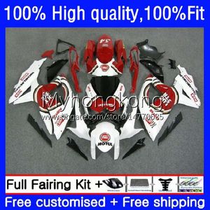 Feedings de Molde de Injeção para SUZUKI Sorte Strike GSXR600 GSXR-750 750CC K8 GSXR750 08-10 22No.3 GSXR 600 750 CC 600CC GSX-R600 08 09 10 GSXR-600 2008 2009 2010 Bodys OEM