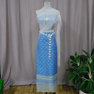 Wholesale travel clothes women for sale - Group buy Ethnic Clothing Women Thai Traditional Dress Costume Dai Travel Po Studio Stage Performance