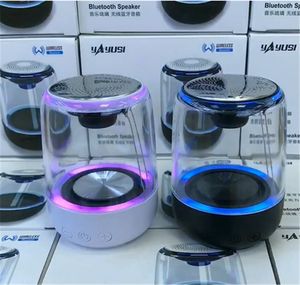 Buntes LED-Licht C7 Drahtlose Bluetooth-Lautsprecher Stereo-TWS-Subwoofer Mini-Soundbox Tragbarer Lautsprecher Unterstützt TF-Karte Mikrofonradio