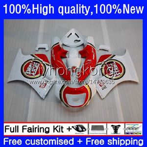 Fairings Kit för SUZUKI 250CC RGV250 SAPC VJ21 RGVT250 Body 31No.8 RGVT-250 RGV-250 VJ22 Lucky Red 88 89 90 91 92 93 RGVT RGV 250 1988 1989 1990 1991 1992 1993 Kroppsarbete