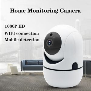 IP -камера Smart Wi -Fi Camera HD 720p 1080p Cloud Wireless Автоматический отслеживание Инфракрасное наблюдение CAM Home Home Home