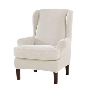Chair Covers Armchair Wingback Wing Sofa Back Cover Stretch Sloping Arm King Seat Tiger Bench Protector Slipcovers