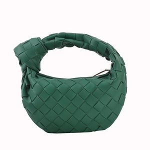 Evening Bags Small Bag 2022 Trendy Fashion Ladies Luxury Woven One-shoulder Handbag Personality European And American Simple Hand