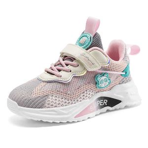 Scarpe da ginnastica per bambina Scarpe per bambini Scarpe da ginnastica per bambini Scarpe casual per bambini Mesh traspirante Illuminato Quattro stagioni sapato infantil menina G1025