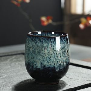 150ml Nowe filiżanki kawy Kiln Zmień Ceramika Kubki Kubek Piwny Whisky Glass Cup Ceramic Latte Kubki