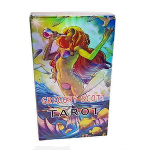 Retro English Version Gregories Scott Tarot Cards Partihandel OracleCard-Model_3075
