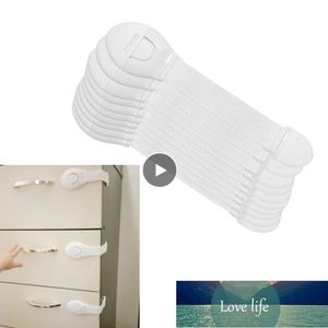 5/10 Sztuk Blokada Baby Baby Bezpieczeństwo Pielęgnacja Bezpieczeństwa Plastikowa Zamek Z Baby Baby Protection Drzwi Szuflada Szafka Szafka WC Dom Fabryczny Cena Expert Design Quality