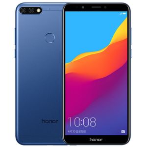 Оригинальные Huawei Honor 7C 4G LTE Сотовый телефон 3GB RAM 32GB ROM Snapdragon 450 Octa Core Android 5.99 