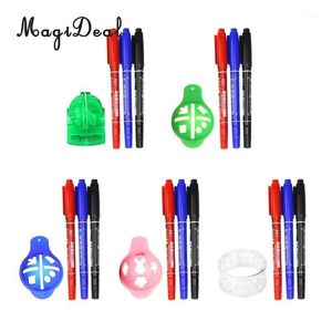 Golf Training Aids Practical Ball Liner Marker Line Drawing Alignment Tool Drawer Stencil Green Pink Blue White