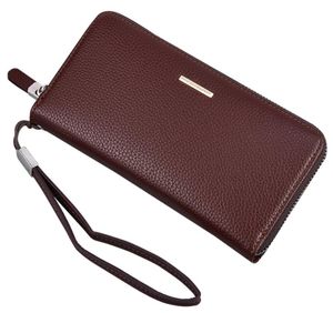 HBP-ZIPPY CARTEIRA VERTICAL de dinheiro Carteiras, cartões e moedas design famoso bolsa de couro masculina titular de cartão longo negócio