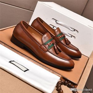 L5 Mode Business-Kleid Männer Schuhe Neue Klassische Leder Herrenanzüge Schuhe Mode Slip auf Luxus Kleid Schuhe Männer Oxfords 22