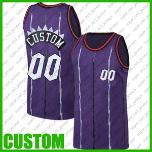 Custom Throwback Toronto Basketball Team Jersey DIY Stitched Name Number Sweatshirt Size S-XXL sfgn65