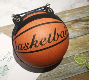 2022Cross-border hot-selling bag women street shoulder handbag die-casting personality diagonal hand-painted graffiti basketball