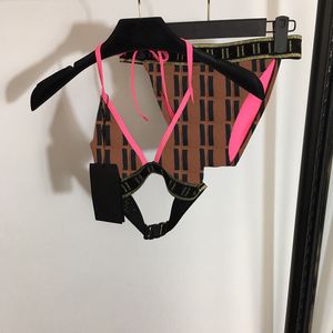 Designer Fe verão moda moda sofisticada strap biquíni biquíni sexy bikinis defet letra de moda de banho impressão de roupas de banho duas peças biquíni de personalidade de verão