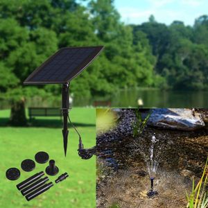 Solar Irrigation Air Pumps Oxygen Water Pump Fish Tank for Agricultural Hydroponic Garden Flowers Plants Pool Landscape Watering