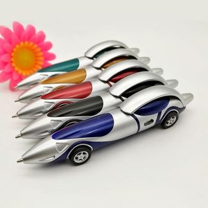 Ballpoint Pens 200pcs/lot Funny Novelty Design Pen Racing Car Child Kids Toy Gift Shape Office Drawing Toys