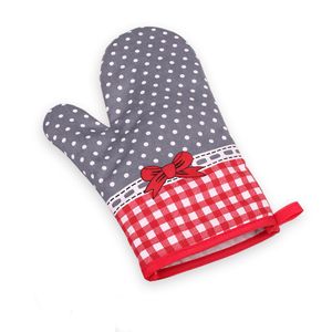 Thicken Cotton Micromave Baking Oven Mitts Heat Resistance Insulation Glove Kitchen Bake Tools High Temperature Available