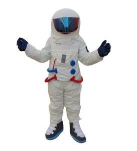 Mascot costumeshigh kvalitet astronaut maskot kostym simulering utrymme klänning halloween kostymer unisex vuxna