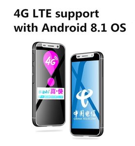 Małe telefony komórkowe Mini telefon komórkowy Melroses9 plus 4G LTE Najmniejszy smartfon 32 GB 3,5 cala MTK6739 Android 8.1 Identyfikator odcisków palców Studenckie telefony dziewczyny Europy Azja Azja