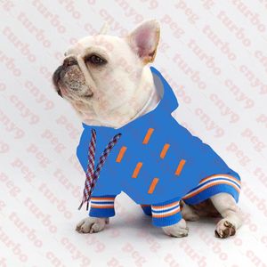 Trendy Pet Sweatshirt Dog Apparel Letter Print Pets Sweater Hoodie Bulldog Schnauzer Teddy Dogs Sweaters T Shirt