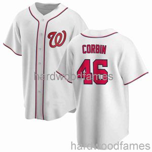 Personalizado Patrick Corbin # 46 Jersey Stitched homens mulheres juventude miúdo beisebol jersey xs-6xl