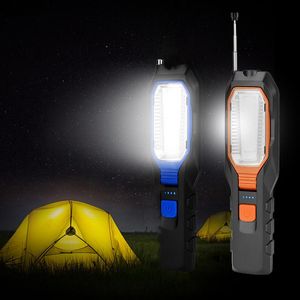 Portable USB Rechargeable 4 Mode COB LED Rotatable Antenna Work Light Work Inspection Magnet Movable Inspection Lamp